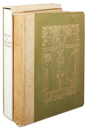 (CRANE, WALTER.) Konody, P.G. The Art of Walter Crane.